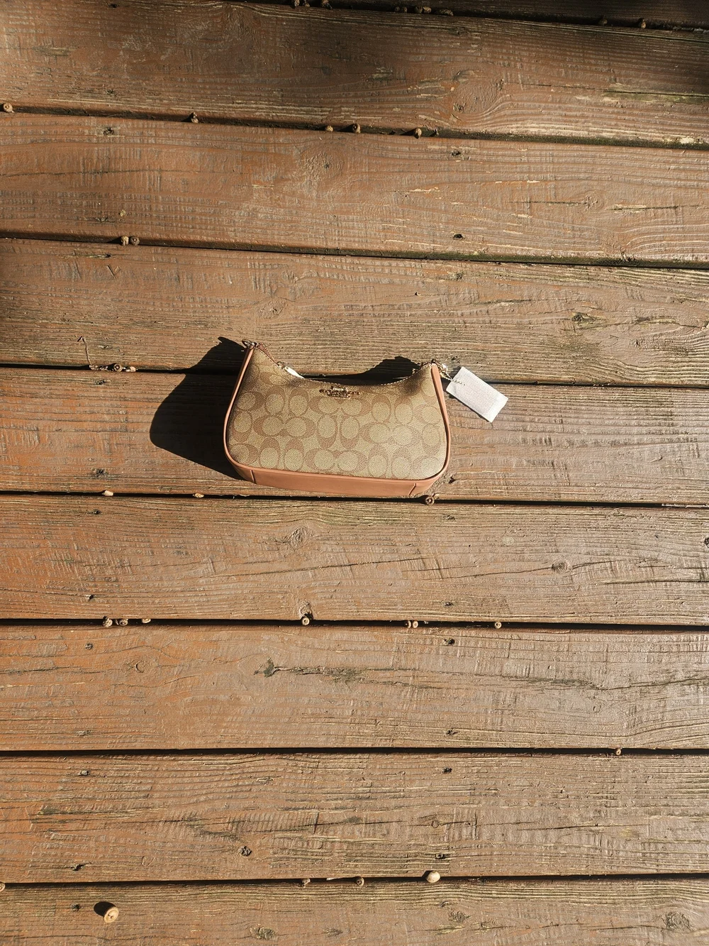 Tan Signature Teri Bag